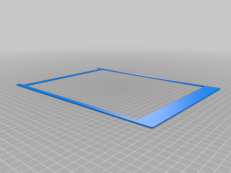 Epson scanner film area guide (1mm thick)