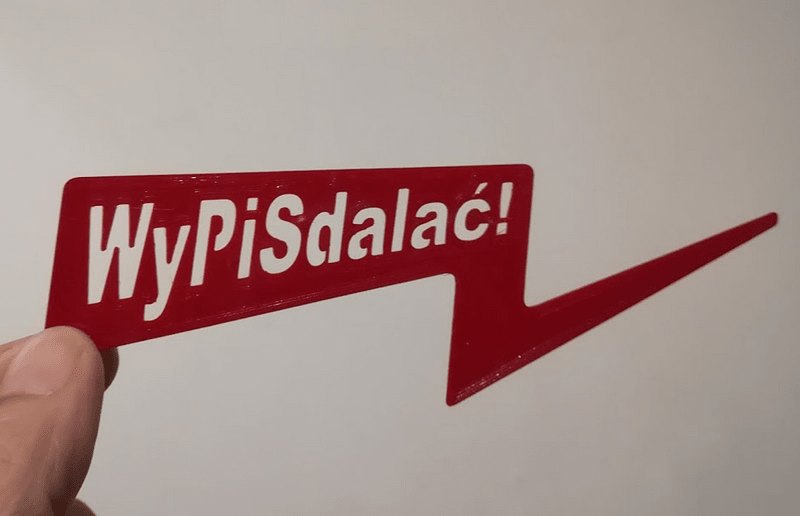 Bracelet WyPiSdalać! 