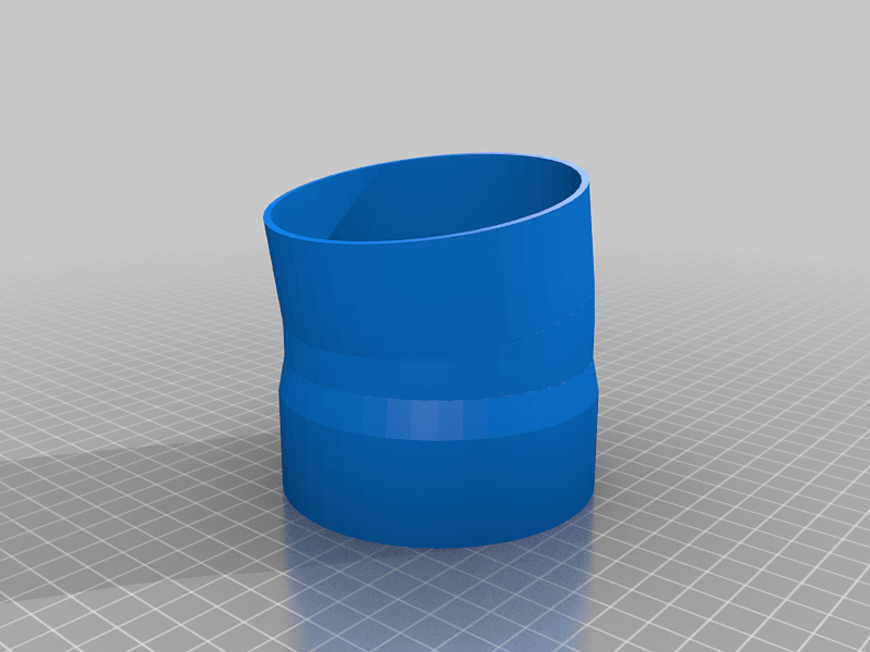 90mm 10 degrees Bend Pipe