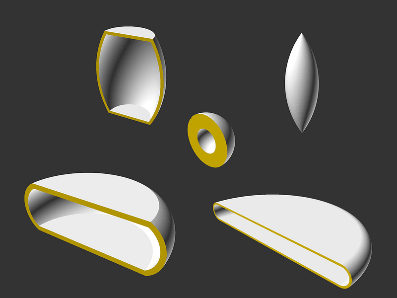 Truncated Toroid OpenSCAD base shape