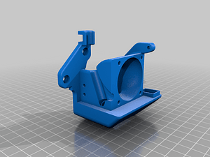 Red Squirrel 5015 Fan Shroud for NF-Crazy Hotend and Sunlu S8 3d Printer 
