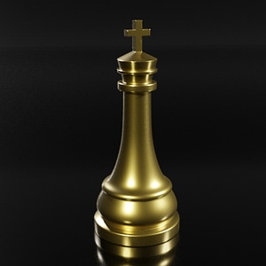 King Chess Piece
