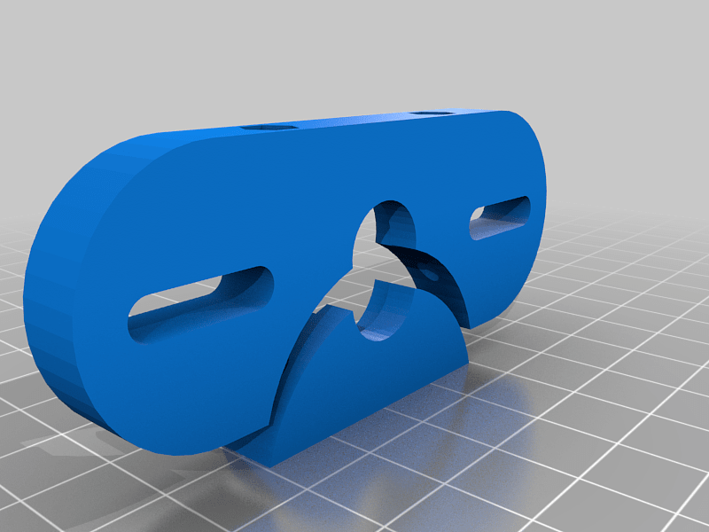 Holder for V6 All metal hotend in Gregs Wade Extruder