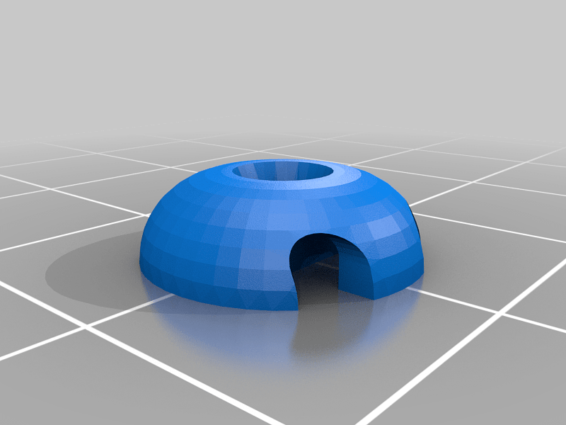 Kayak round deck fitting