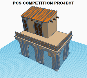 Roman Insula Corner Cutaway - 1:56 Scale - Jacob Sileski