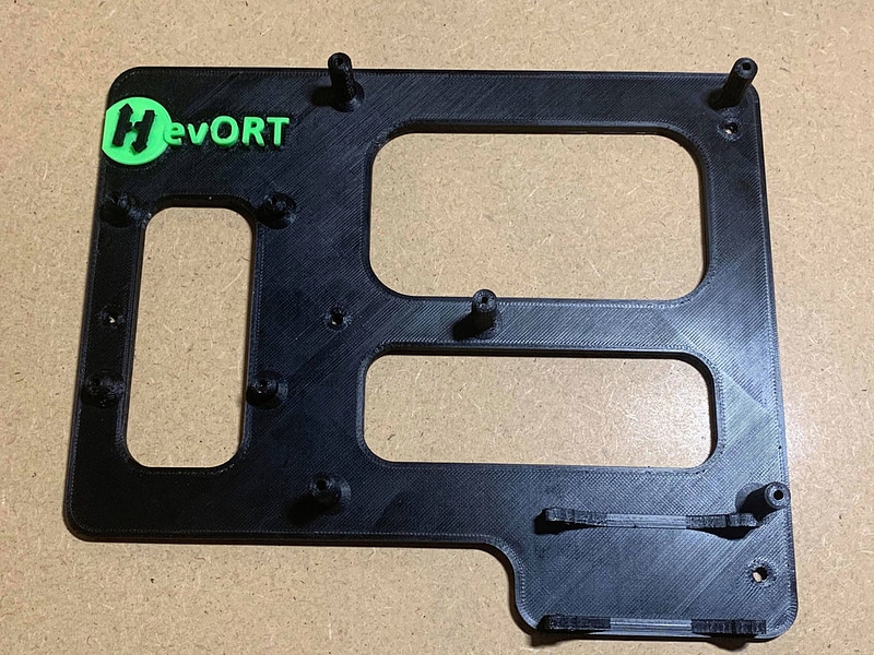 HevORT Duet3 and Pi4 mount