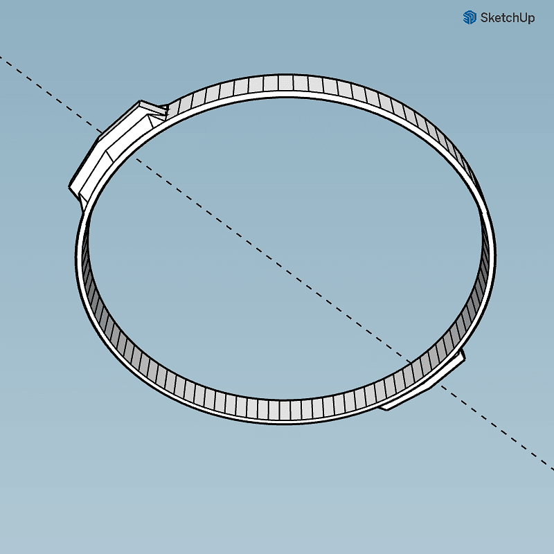 vaccum-cleaner head seal (AEG)