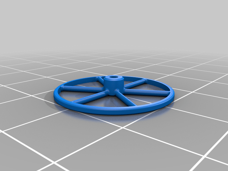 Ultra light RC wheels