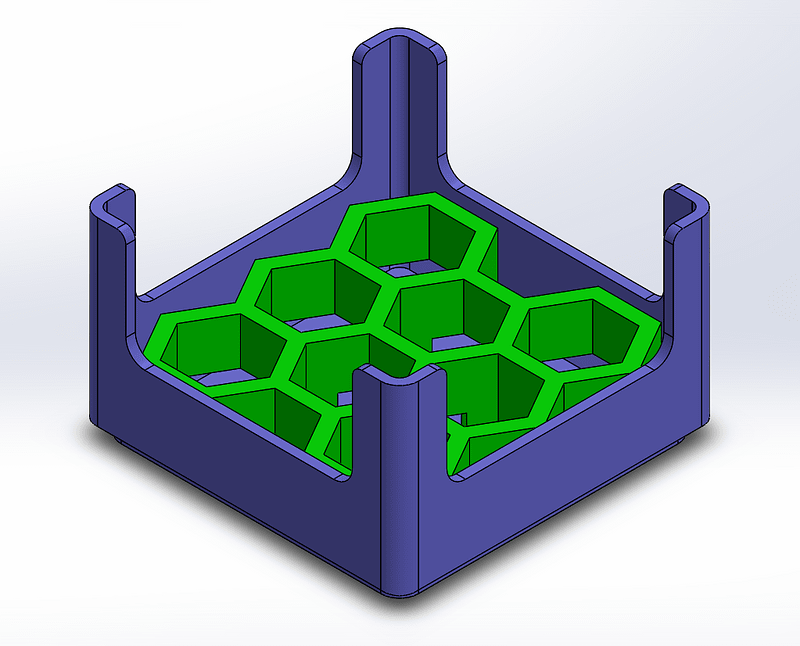 Corona Biontec Vaccine Tray Stackable