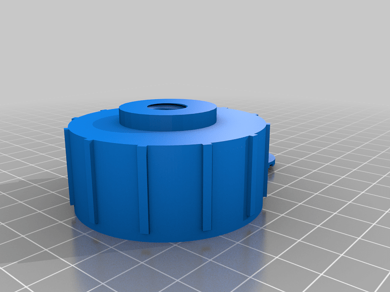 drains check valve - OpenScad