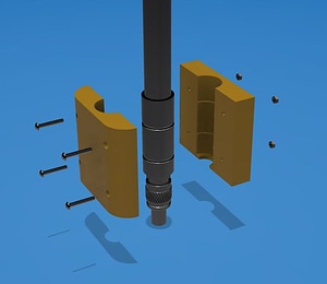 FlightAware 1090MHz ADS-B Antenna Holder