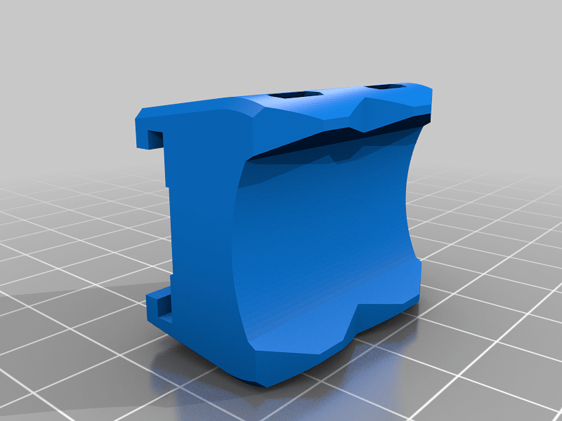 Snap-fit Bike Mount Base - Remix - One Part