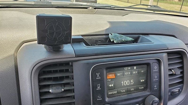 Ram 1500 phone holder