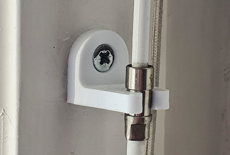 Venetian blind wand holder