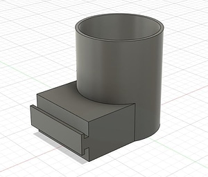 Creality 20mm V-slot Flashlight mount
