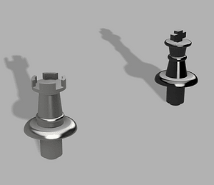 Novag 9209 Chess Computer Replacement Pieces