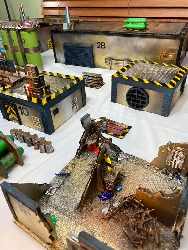 3 Inch risers for 28mm sci-fi wargames