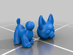 LPS German Shepherd Ball Jointed Head