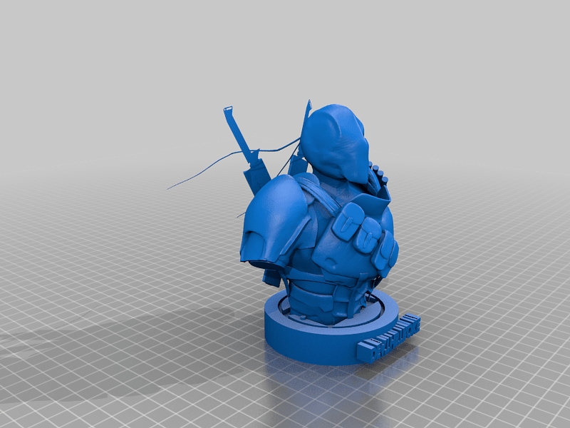 Deathstroke bust