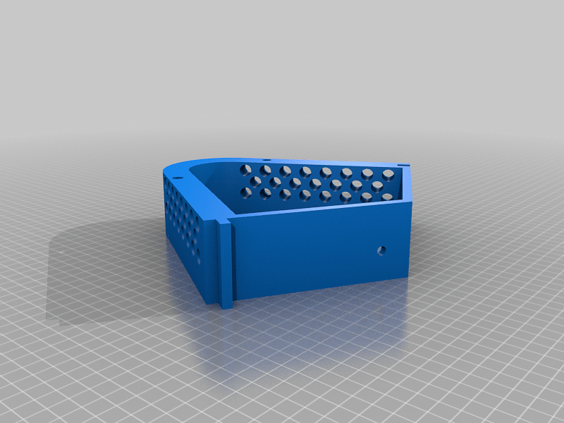 FLSUN QQ-S Pro Base with 80mm Fan Mounts