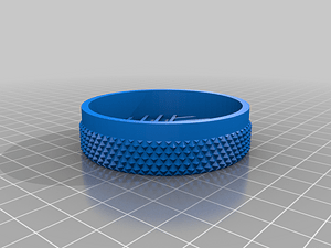 Toothless Grinder, Knurled Grip, Deeper, with Magnets