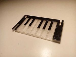 Headphone Holder Piano - Porta Auricular Articulado