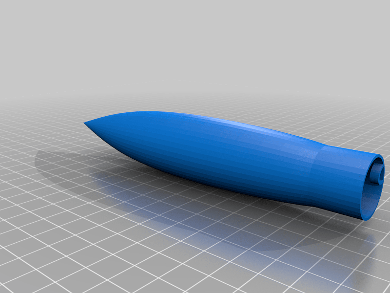 Flying Model Rocket Lag 1D