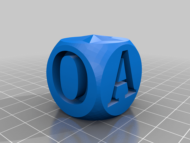 Vowels dice