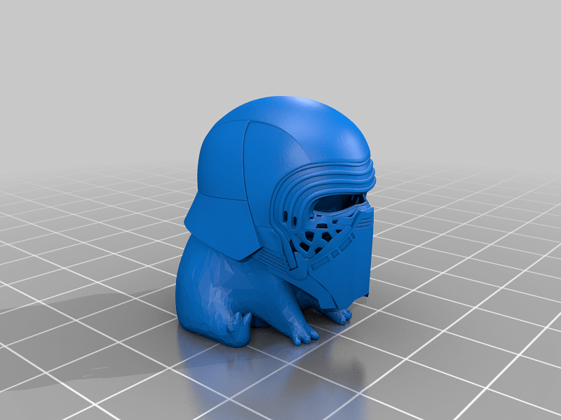 Fred the frog but he's cosplaying starwars