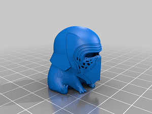 Fred the frog but he's cosplaying starwars