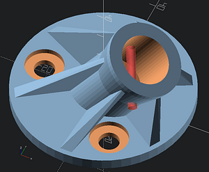Round Flange (customizable)