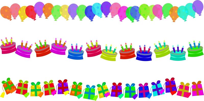 Birthday Borders