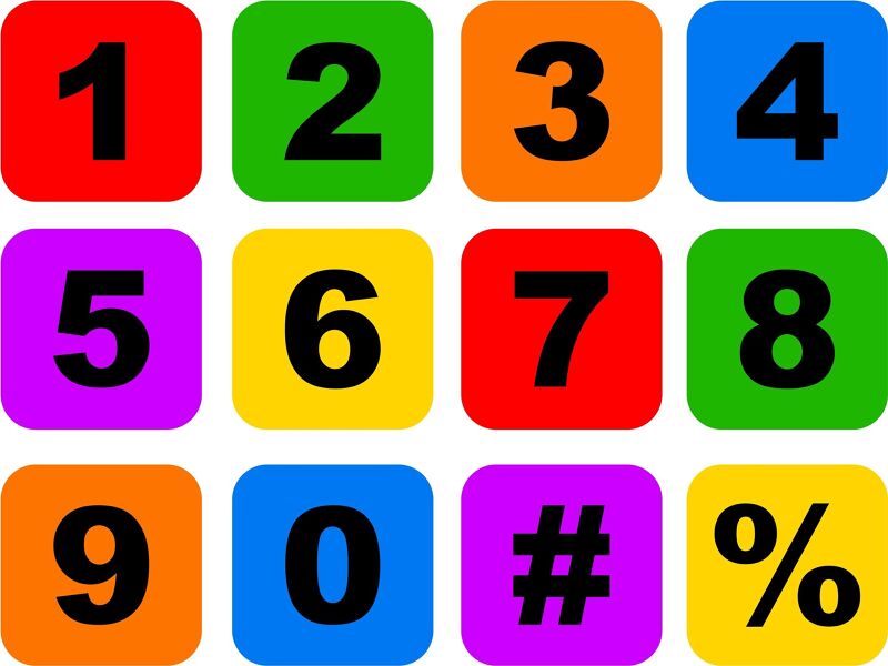 Numbers in a Square