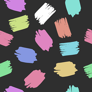 Brush Strokes Seamless Pattern