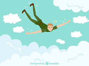 Flying Peter Pan