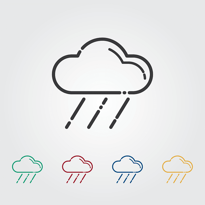 雨云图标