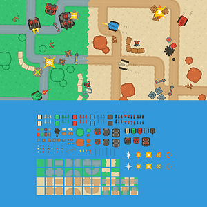 Top down war game 