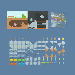 Platformer graphics pack