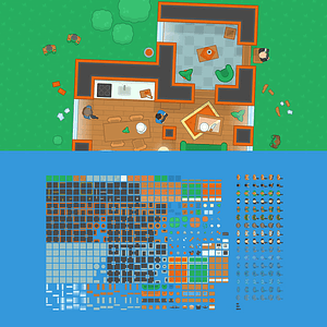 Top down shooter pack