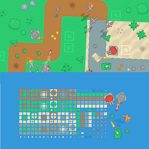 Tower defense top down pack