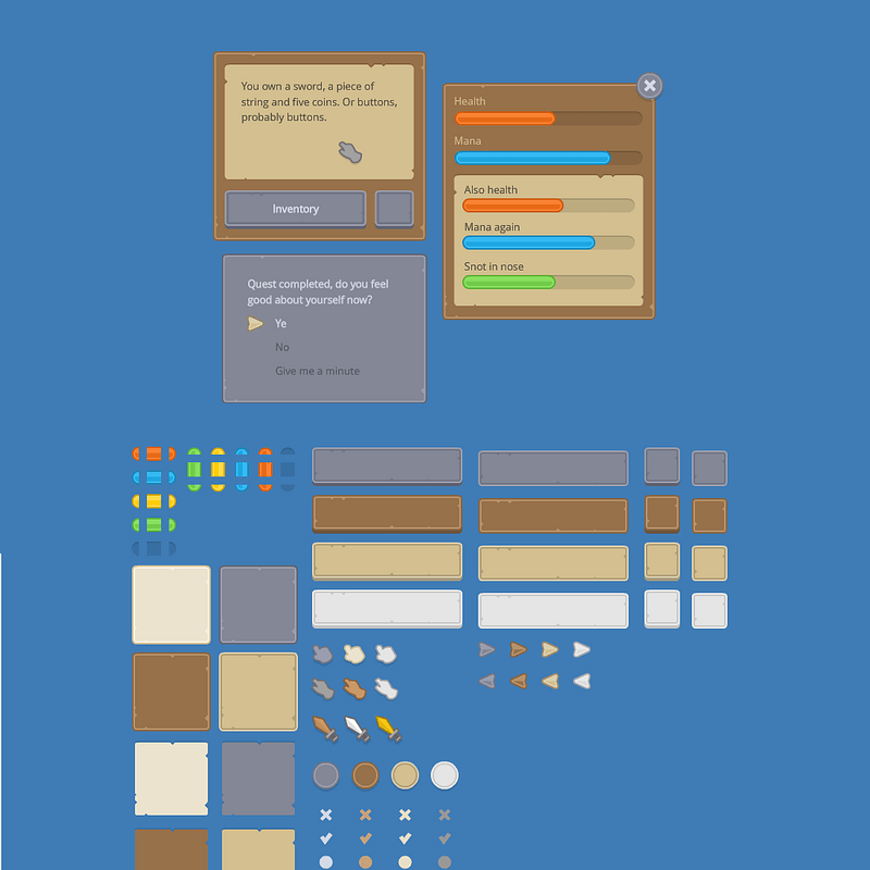 Ui rpg pack