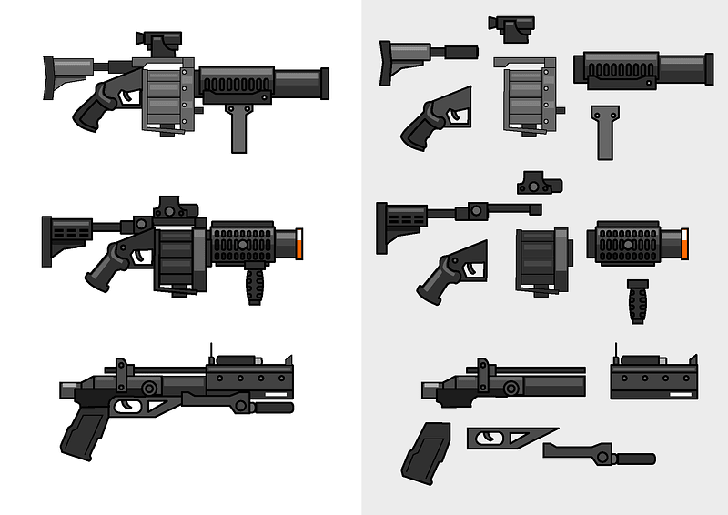 Grenade launchers