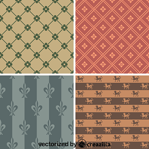 Patterns in two colours