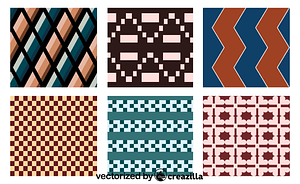 The Berlin Woolwork Sampler. Geometric