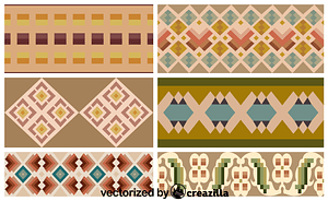 Embroidery patterns. Sampler (Austria). 17th 19th century