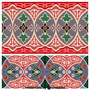 Ornament from the Koran from the tomb of Sultan el-Huri (15th-16th centuries)