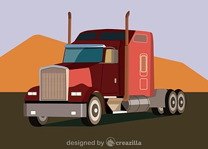 Semi truck