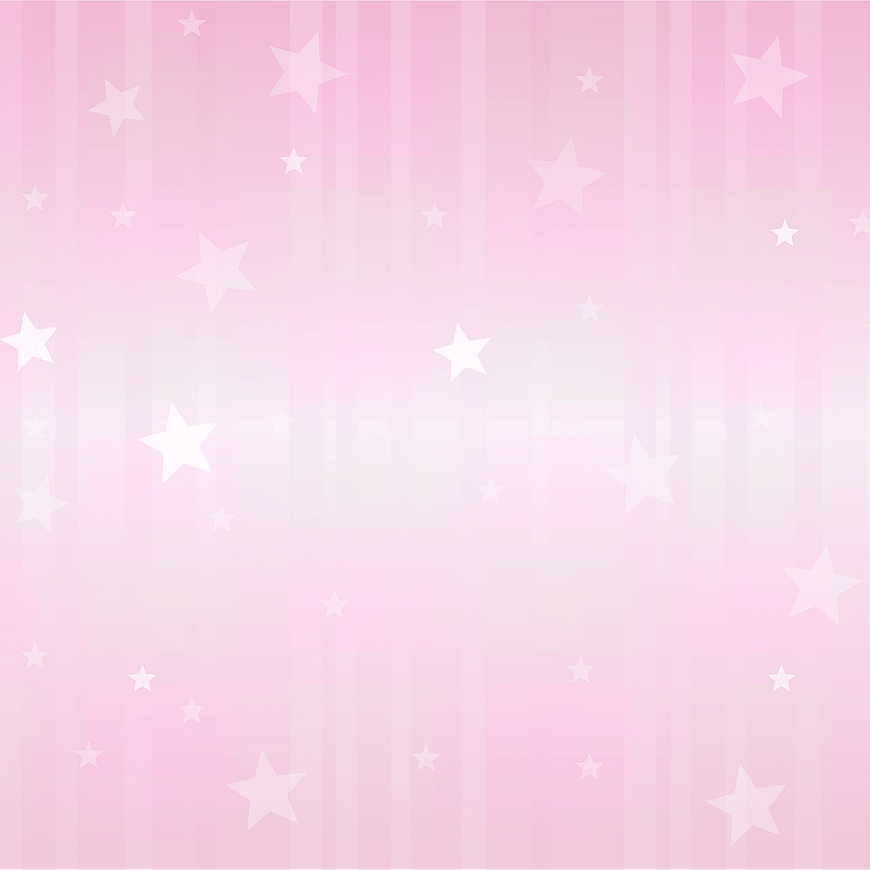 Pink Background with Stars Scrapbook