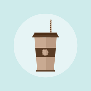 Paper Coffee Cap Background