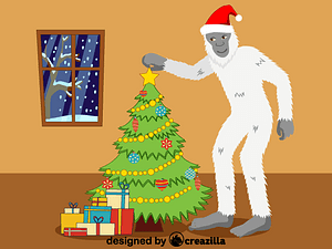 Christmas Yeti